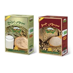 سبوس برنج و جو تژین - 170 گرم مجموعه 2 عددی