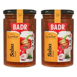 ترشی سالسا بدر - 640 گرم بسته 2 عددی