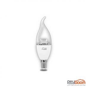 لامپ ال ای دی 7 وات میکروفایر مدل اشکی شفاف پایه E14
