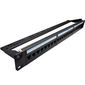 پچ پنل 24 پورت شارک مدل CAT6-LOADED