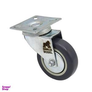 چرخ گردان کفی دار مدل گوریلا کد YP-LASTIC-KAFI-75MM