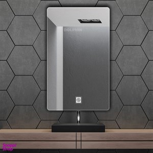 آینه سرویس بهداشتی  دلفین مدل ضدبخار HT-60x50-R