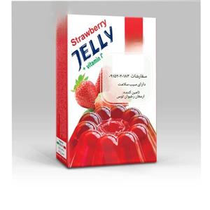 پودر ژله توت فرنگی فله ای