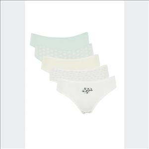 شورت زنانه دفکتو (DeFacto) کد Y2748AZTR201 مجموعه 5 عددی