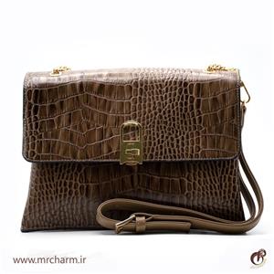 کیف زنانه مجلسی طرح پوست ماری mrch1770