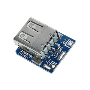 برد پاور بانک (بند انگشتی) ورودی 5V 1.2A با خروجی 5V 1A