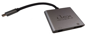 تبدیل Type C To DisPlayPort and Mini DisPlay 4K 30Hz برند Omega