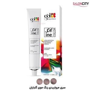 رنگ موی گلباران سری مرواریدی کد 8.91 بلوند مرواریدی روشن
