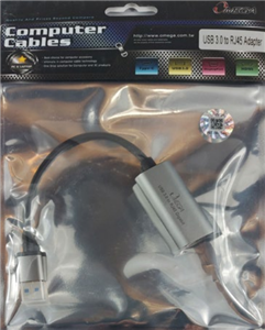 تبدیل USB 3.0 to Gigabit Ethernet 10/100/1000 Mbps omega