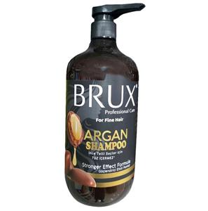 شامپو بروکس BRUX آرگان مخصوص موهای خشک و معمولی ظرفیت ۱۰۰۰ میلی لیتر 