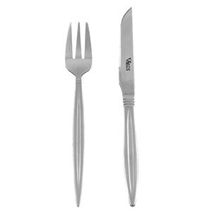 ست کارد و چنگال 12 پارچه ام جی اس مدل 1004 MGS 1004 Knife And Fork Set 12 pcs