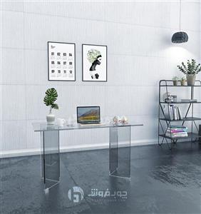 میز مدیریت شیشه ای کد GT130