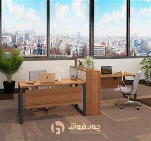 میز کار گروهی دو نفره مدرن کد G-135