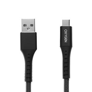 کابل تبدیل USB به USB-C اکسیژن مدل LX8 طول 1 متر 