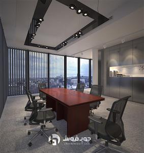 میز جلسات و کنفرانس ام دی اف کد C003