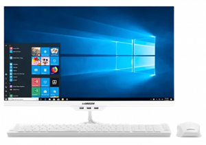 کامپیوتر همه کاره گرین 23.8 اینچ مدل GX424 P14  Pentium Gold G6400 4GB 1TBSSD intel