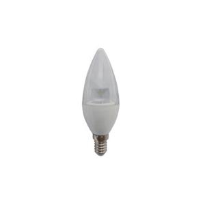 لامپ ال ای دی 7 وات میکروفایر مدل شمعی شفاف E14 microfire 7W LED Candle Clear Lamp E14