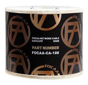 کابل شبکه FOCAA CAT6 UTP طول 305 متر