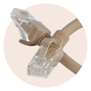 کابل شبکه FOCAA Patch Cord CAT6 UTP طول 0/5 متر