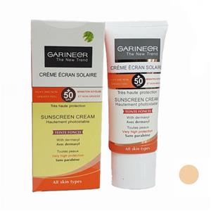 ضد آفتاب حاوی کرم پودر گارنیر GARNIEER با SPF 50