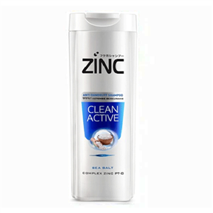 شامپو فوق تمیز کننده مو زینک ZINC  مدل Clean Active حجم 340 میلی لیتر