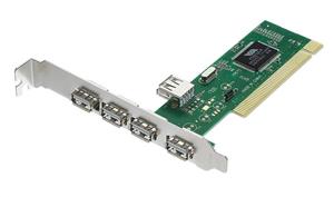 هاب USB2.0 چهار  پورت PCI پی نت P-net 4 Port USB 2.0 PCI Card