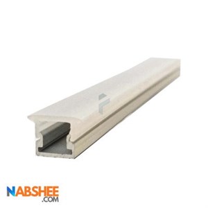 پروفیل آلومینیومی نور خطی کابینتی کد L19  شاخه 3 متری