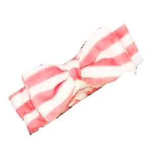 هدبند دخترانه فانتزی حوله ای طرح پاپیون رنگ الف 4