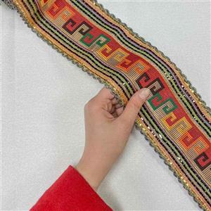 نوار خرجکار هندی رنگ 7