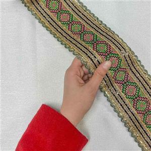 نوار خرجکار هندی رنگ 5