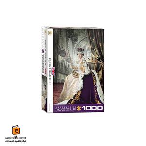 پازل 1000 تکه یوروگرافیکس پازلز مدل  Queen Elizabeth II کد 0919-6000