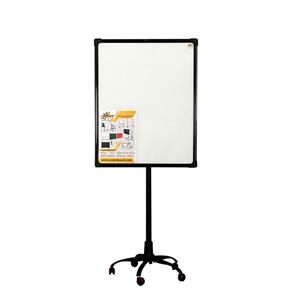 تخته وایت برد شیشه ای با فریم آلومینیوم سایز 100×80