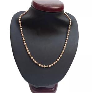 زنجیر زنانه ژوپینگ مدل گوی شنی و تراش دار