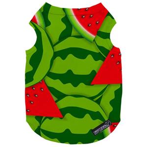 لباس سگ و گربه 27 طرح Yalda Watermelon Green کد MH564 سایز XL 