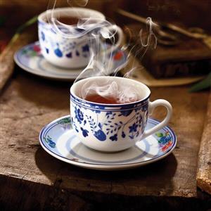 سرویس چینی 12 پارچه چای خوری گرانادا ایتالیا اف درجه عالی  