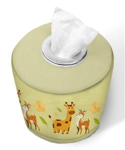 جا دستمال رولی طرح زرافه و آهو کد 17048