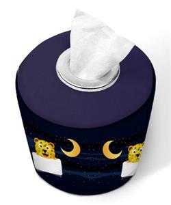 جا دستمال رولی طرح ببر و ماه کد 17049