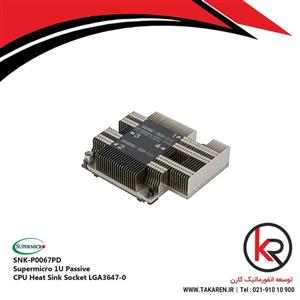 خنک کننده پردازنده Supermicro 1U Passive SNK-P0067PD