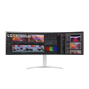 مانیتور مخصوص بازی ال جی مدل 49WQ95C-W سایز 49 اینچ LG 49WQ95C-W 49 Inch Gaming Monitor