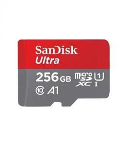 کارت حافظه microSDXC سن دیسک مدل Ultra A1 کلاس 10 استاندارد UHS-I سرعت 150MBps ظرفیت 256 گیگابایت