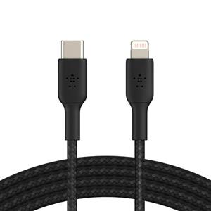 کابل تبدیل  USB-C به لایتنینگ بلکین مدل CAA004bt2MBK Fast Charge طول 2 متر