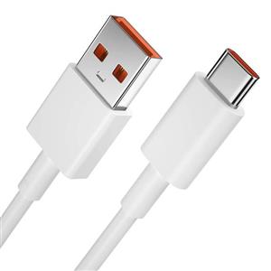 کابل تبدیل USB به USB-C شیائومی مدل 5 سوپر فست طول 1 متر
