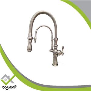 شیر ظرفشویی دومنظوره کیان مدل آراد استیل مات