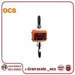 باسکول آویز کرین صنعتی ۱ تن مدل crane OCS