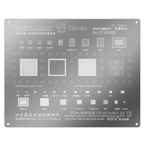 شابلون مکانیک آیفون Mechanic S24 0.12MM iPhone 6s / 6s Plus