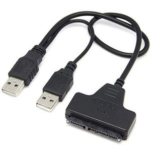 مبدل 2.0 USB به ساتا همراه با برق کمکی