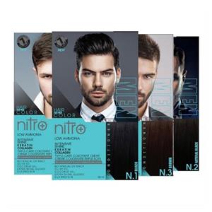 کیت رنگ مو مردانه نیترو  شماره N04