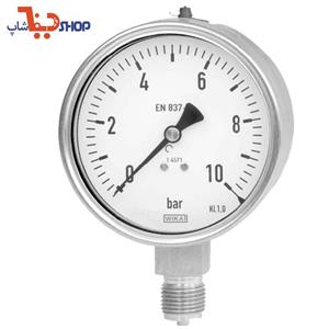 گیج فشار ویکا صفحه 63 برنجی