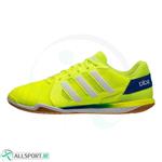 کفش فوتسال آدیداس  تاپ سالا طرح اصلی Adidas Top Sala IC Yellow White Glow Blue