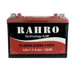 باتری موتور سیکلت  رهرو مدل 12V-7-7.5 Ah /10HR